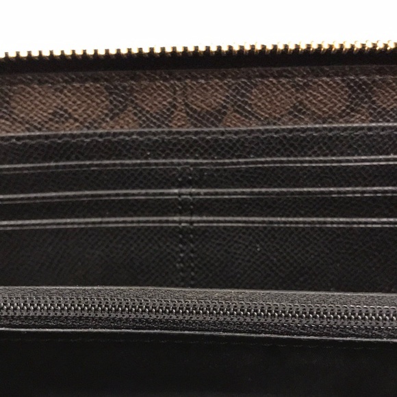 Coach Black Leather Wallet - Picture 4 of 6